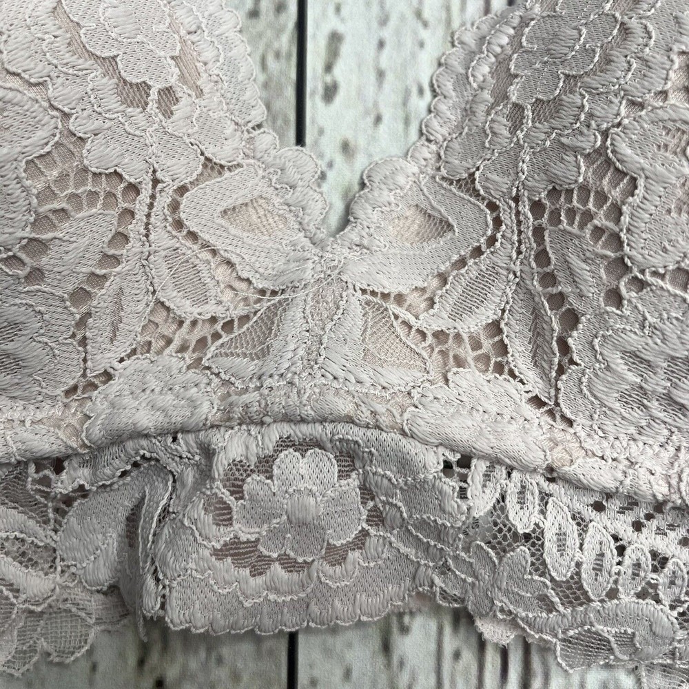 Aerie Bralette Lace Bra 32C Lightly Padded - Picture 2 of 11